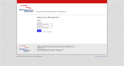 Desktop Screenshot of billingcenter.gaic.com