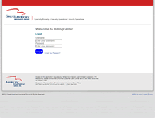 Tablet Screenshot of billingcenter.gaic.com